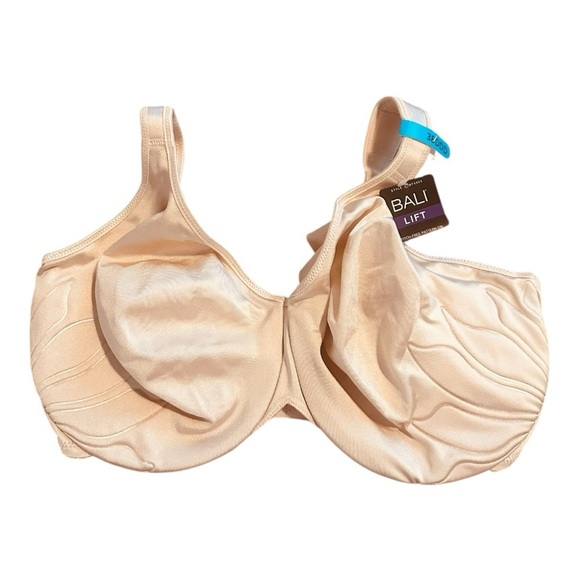Bali Live It Up Underwire Bra - Seamless Comfort Shapewear 38DDD DF3353 - Picture 2 of 7